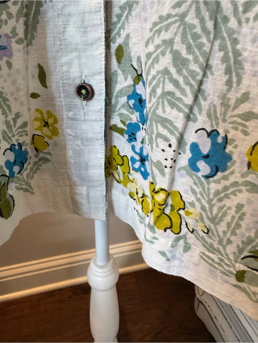 Anthropology Linen Top